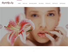 Tablet Screenshot of linay-kosmetik.de